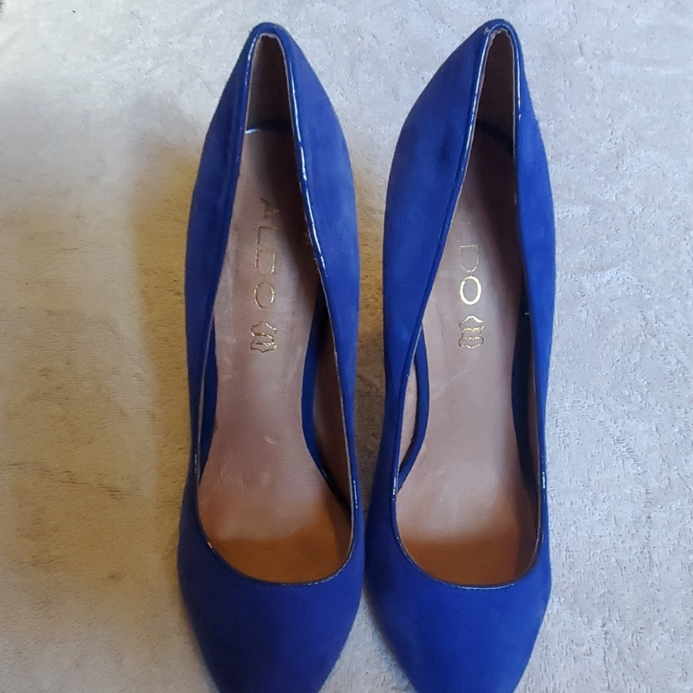 Aldo blue pumps
